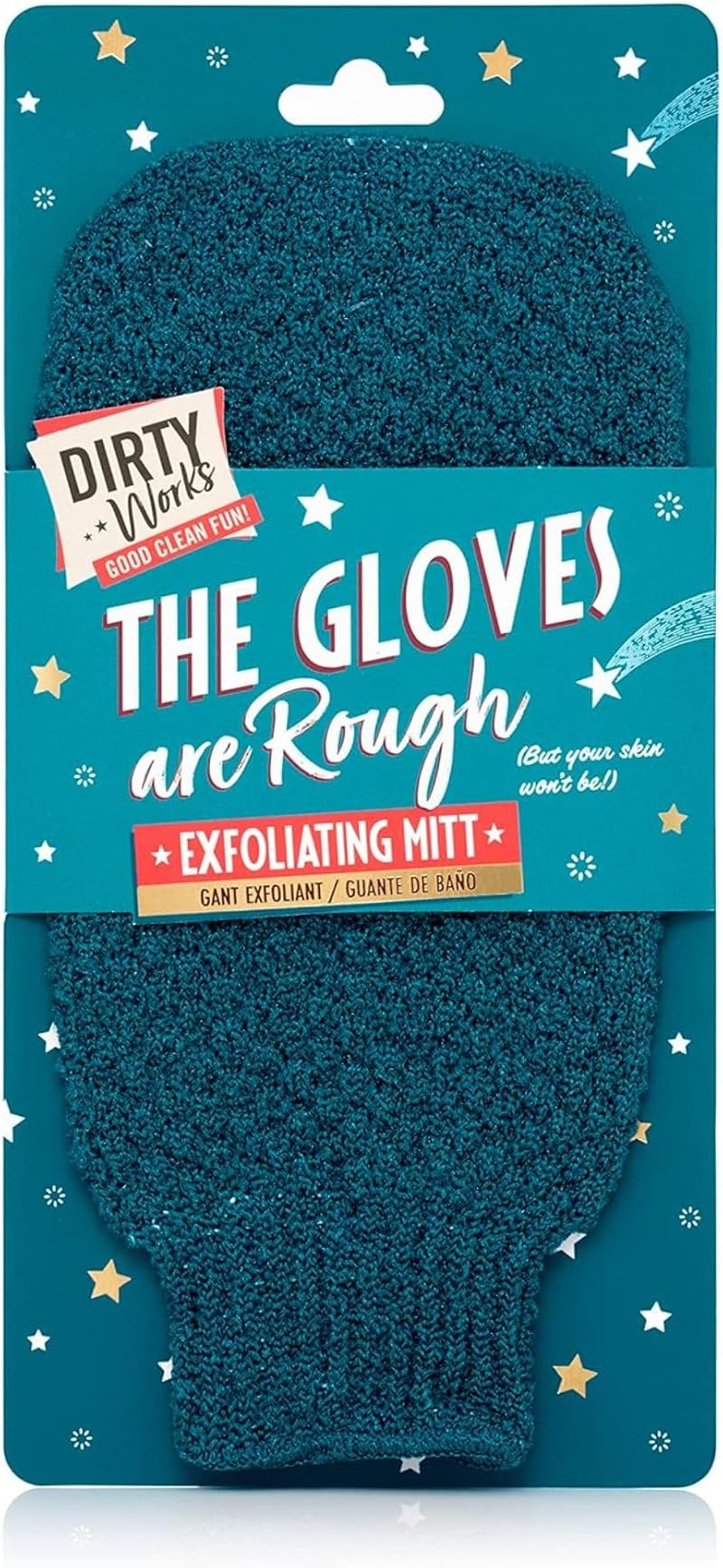 Dirty Works Exfoliating Mitt - The Gloves are Rough for Smooth Skin