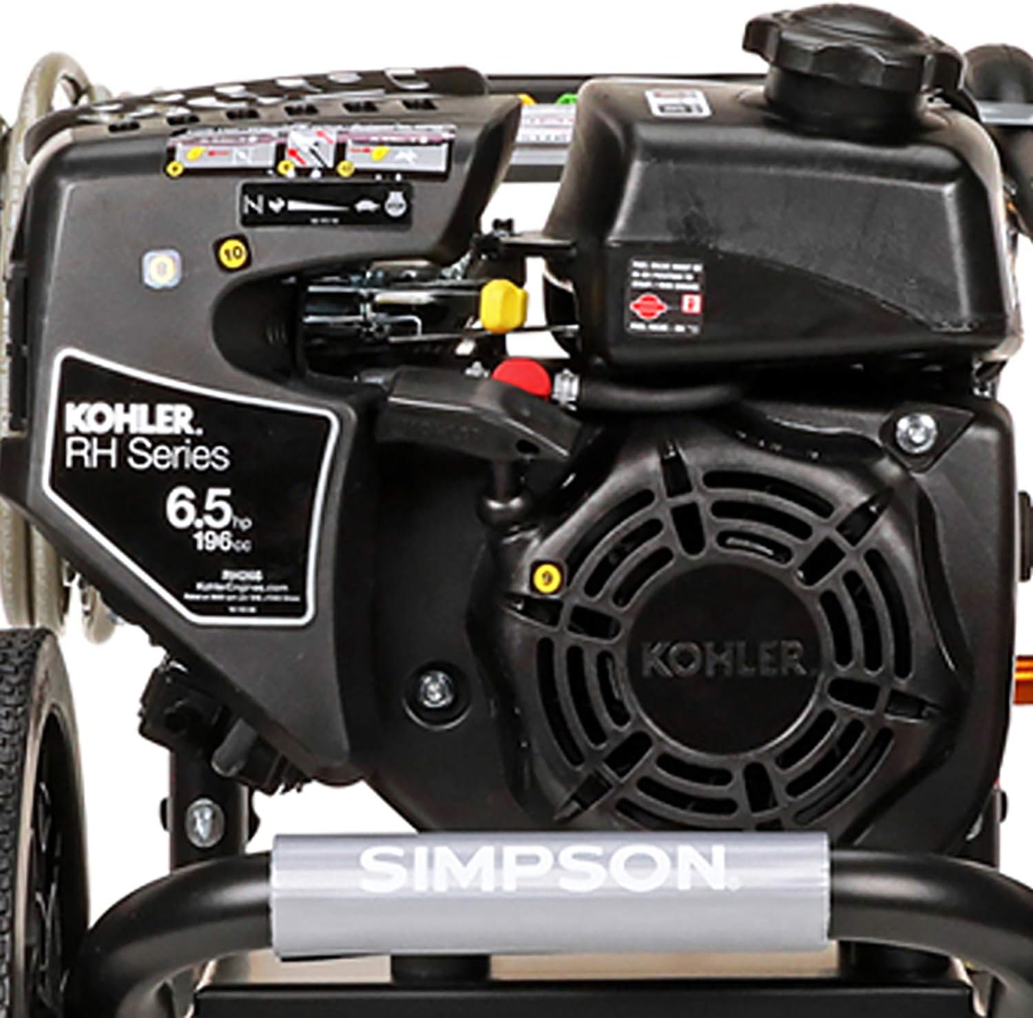 SIMPSON Cleaning MS60763-S MegaShot Gas Pressure Washer Powered by Kohler RH265, 3100 PSI at 2.4 GPM : Garden & Outdoor
