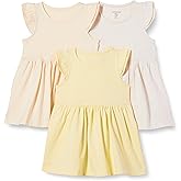 Amazon Essentials Girls and Toddlers' Ruffle Jersey Tunic