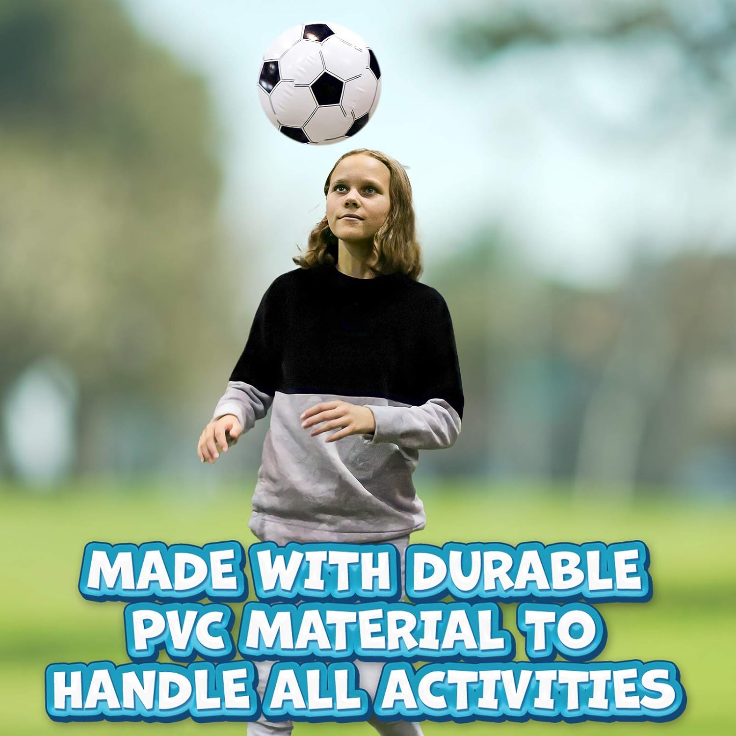Beach Balls for Kids in Bulk: Best 8 Pack Soccer Ball & Basketball Beach Ball for Pool. Easy Blow Up Inflatable Beachball. Fun Water Toys & Kid Boys & Girls Party Favor Birthday Parties Outdoor Games: Sports & Outdoors