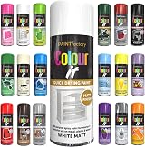 Classic Signature White Matt All Purpose Aerosol Spray Paint 400ml