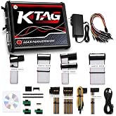 ECU Programmer Tool, ECU Flash Tool with Read Write Function, Vehicle ECU Data Backup &amp; Restore Device, Professional Automotive Diagnostic Tool with Complete Cable Kit for ECU Maintenance