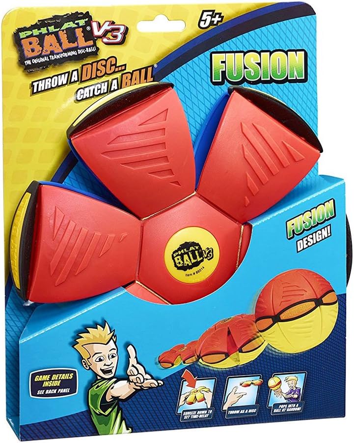Phlat Ball V3 Fusion - Choice of 3 Colours (Red, Blue & Yellow)
