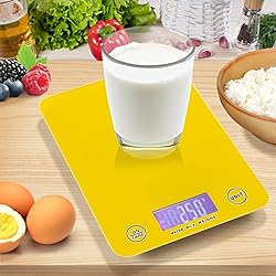 UMIRIKO Gold Kitchen Digital Scale Weight Grams and
