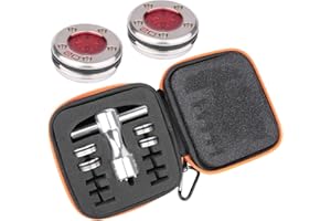 GENERIC OGECLF 4pcs/set Red Lucky Clover Golf Weights Kit for Titleist Scotty Cameron Newport, Phantom, Futura, GoLo, California Putters 5g 10g 15g 20g 25g 30g 35g 40g 45g for Option