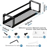 PAVSTINE Under Desk Cable Management Tray 2 Pack Carbon Steel Self Adhesive view 3