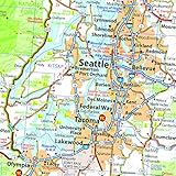Image de Pacific Northwest Zoom Map 171: Washington Oregon (Michelin Zoom Map)