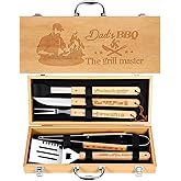 Reallnaive Grill Gifts for Dad, Fathers Day BBQ Gifts, Grilling Tools Accessories Kit Set for Papa Step Dad Grandpa Father's Day Christmas Birthday Daddy Barbecue Presents from Son Daughter