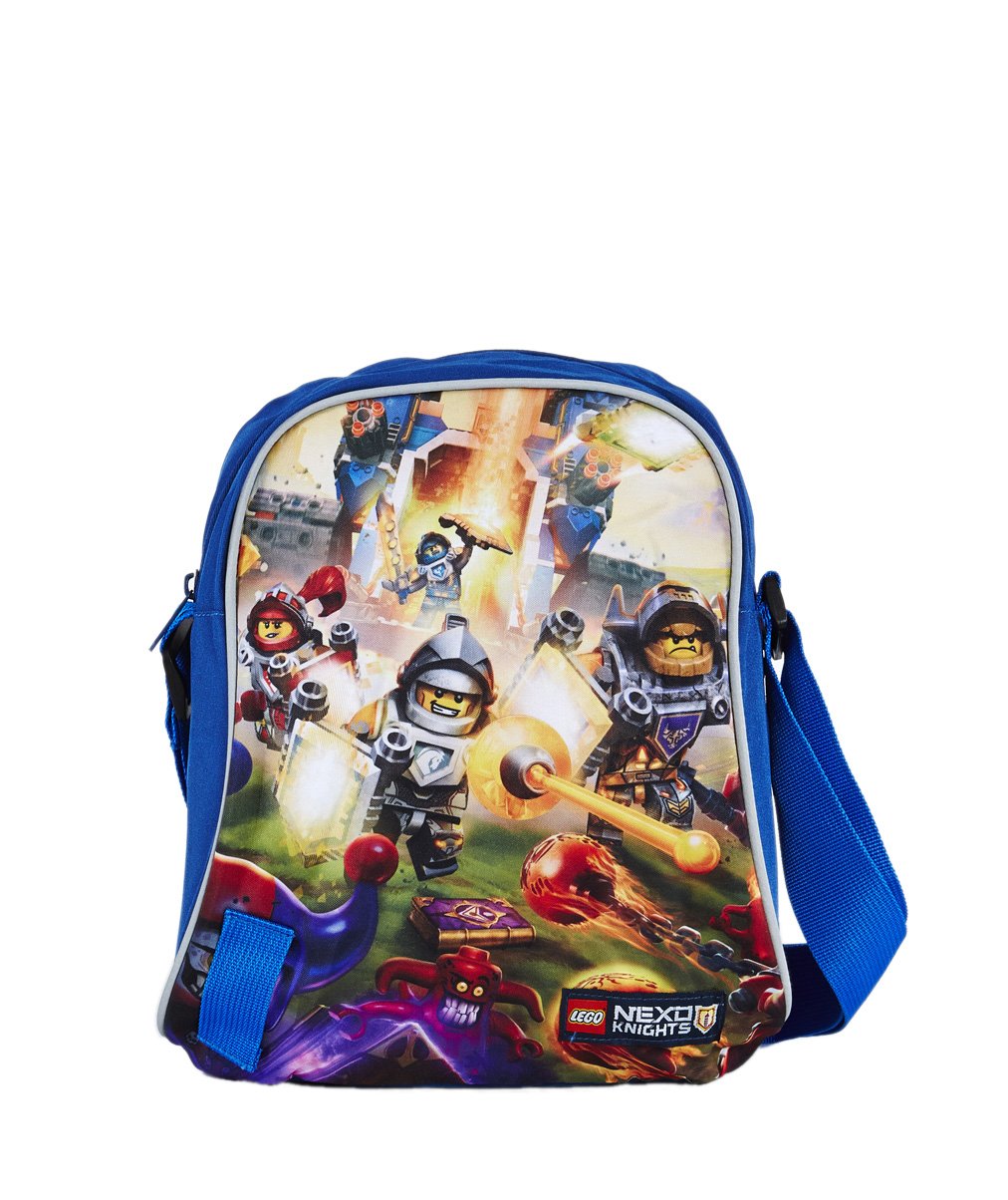 Lego Tablet Bag Vline Nexo Knights Messenger Bag, 27 cm, 2 liters, Blue (Azul)
