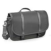 Expandable Messenger Bag Fit 16" Laptop for Men Women Work College Office Computer