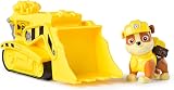 Paw Patrol Rubble Bulldozer Toy Truck with Collectible Action Figure view 2
