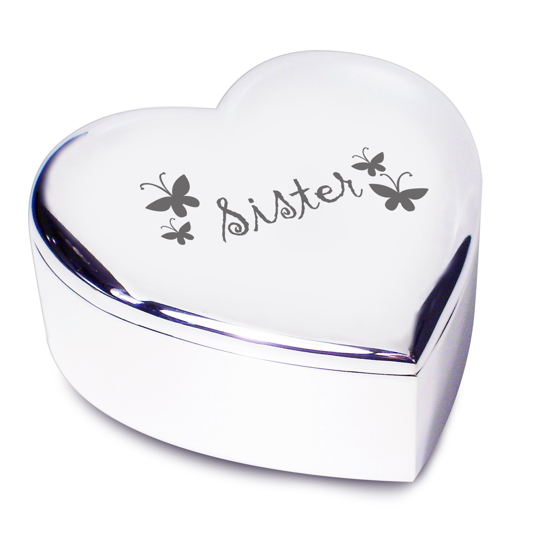 Sister Heart Trinket. Ideal gifts and presents for weddings, Christenings, Birthdays, Christmas etc…