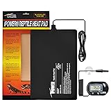 iPower 8 by 12-Inch 16W Reptile Heat Mat, LCD