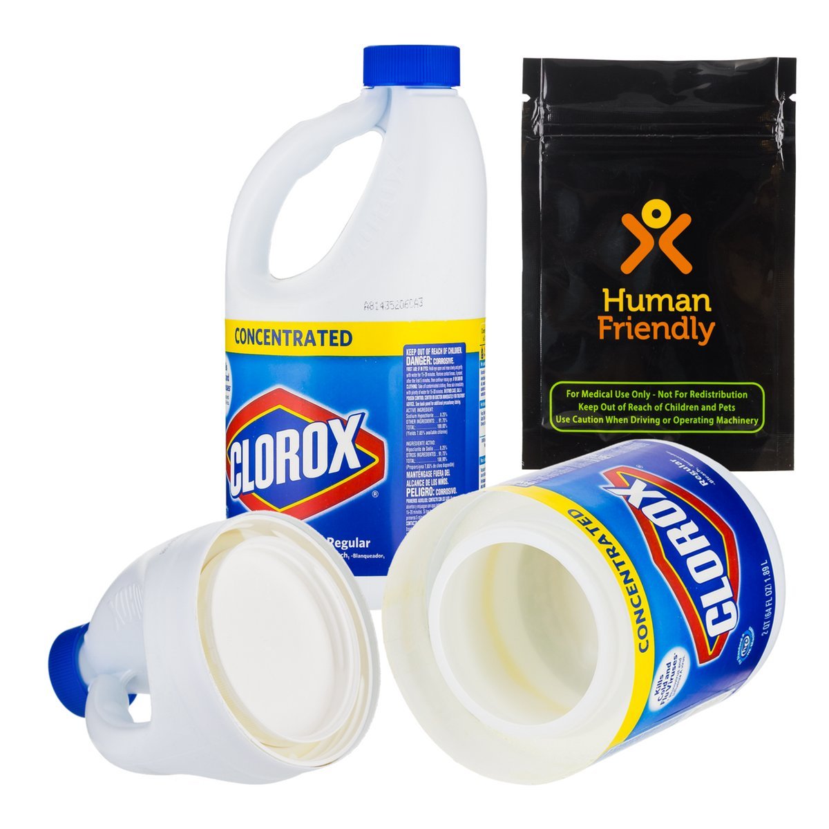 Clorox Jumbo 64 oz Large Diversion Safe Stash Can w HumanFriendly SmellProof... 702038355182 eBay
