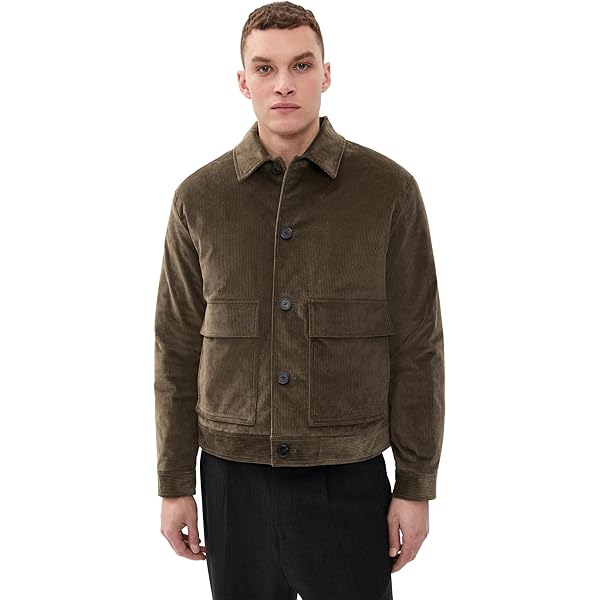 Theory Men's Precision Ponte Murphy Jacket, Black, S at Amazon