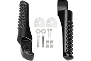 GREHUA Mini Bike Foot Pegs Compatible with Coleman Powersports BT200X CT200U CT200U-EX CT100U Trail 200 CC100X 212cc 196cc 6.5hp Motor Minibike Parts Footrest Bracket Set Assembly Left Right 2 Pack