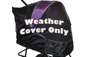 PET GEAR INC Pet Gear No-Zip Special Edition 3 Wheel Pet Stroller for Cats/Dogs, Zipperless Entry, Easy One-Hand Fold, Removable Liner, Cup Holder, Onyx