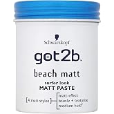 Schwarzkopf Got2b Beach Matt Surfer Look Matt Paste (100ml)