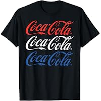T-shirt Uomo Coca Cola Retro – Logo Bianco, Manica Corta, Look Vintage - 4