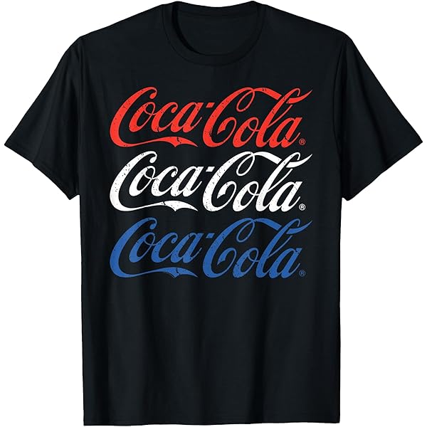 Amazon.com: Coca-Cola - Flag T-Shirt : Clothing, Shoes & Jewelry
