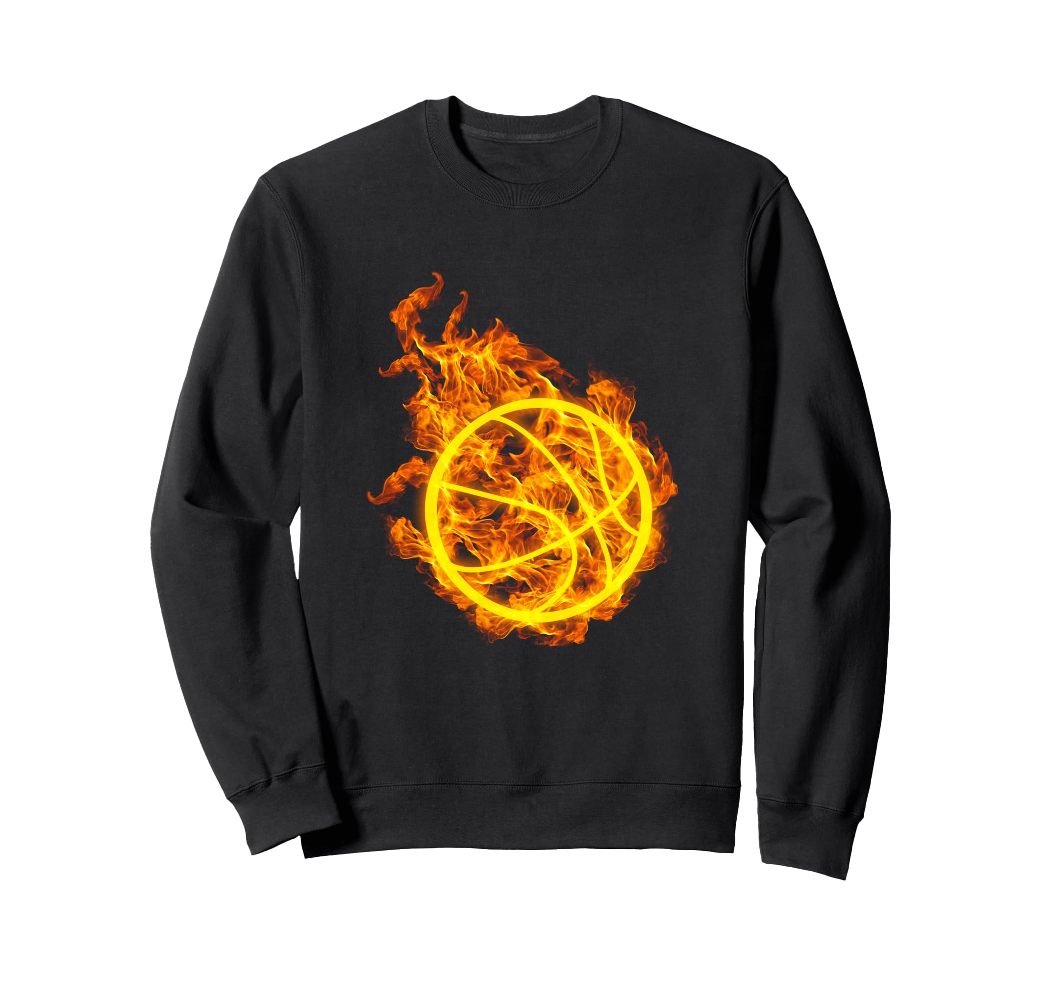 Fire Basketball Lover Basketball Player Sweatshirt