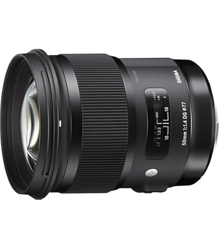 【美品】 SIGMA 50mm F1.4 DG HSM SONY Eマウント Amazon.com : 50mm F1.4 Art DG HSM for Sony E Black : Electronics