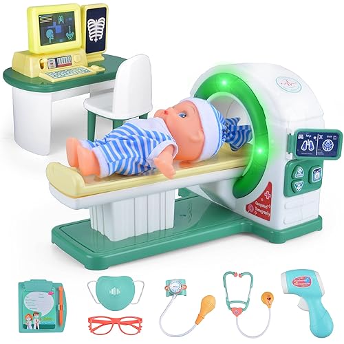 ZornRC Doctor Kit for Kids, Kids Doctor Kit with Toy Stethoscope