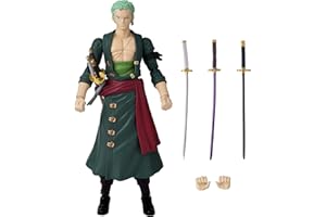 BANDAI ANIME HEROES - One Piece - Roronoa Zoro Action Figure