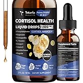 Totaria cortisol Supplement Liquid Drops Hormone Balance for Women Men with Magnesium Complex,Ashwagandha,Rhodiola Rosea,L Theanine,Phosphatidylserine Supplements Mood, Focus, Sleep Support 2 FL.OZ