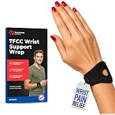 Wrist Wrap Compression Wrist Brace For TFCC Tears | Carpal Tunnel Pain &amp; Tendonitis Relief | Padded Hole For Ulnar | Wrist Support For Working Out | Wrist Wraps for Men Women | Fits Both Wrists