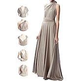 Infinity Dresses for Bridesmaids,Wedding Guest Dresses for Women,Plus Size Wrap Dress Long Maxi Convertible Multiway Dress