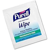 Purell Hand Sanitizing Wipes, Alcohol Formula, Fragrance Free, 300 Count Individually Wrapped Hand Wipes - 9020-06-EC