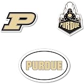 Purdue Large Auto Magnets 3 Pack Officially Licensed