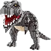 Myth Qholve Tyrannosaurus Rex Building Block Toy Realistic Dinosaur Model Kit STEM Educational Construction Bricks for Kids &amp; Adults, Collector&rsquo;s Gift