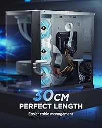 AsiaHorse 16AWG PSU Cable Extension Power