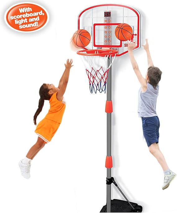 youper Mini ajustable portátil soporte para canasta de baloncesto ...