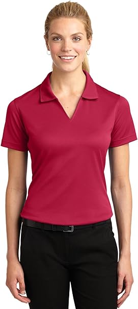polo cuello v para mujer