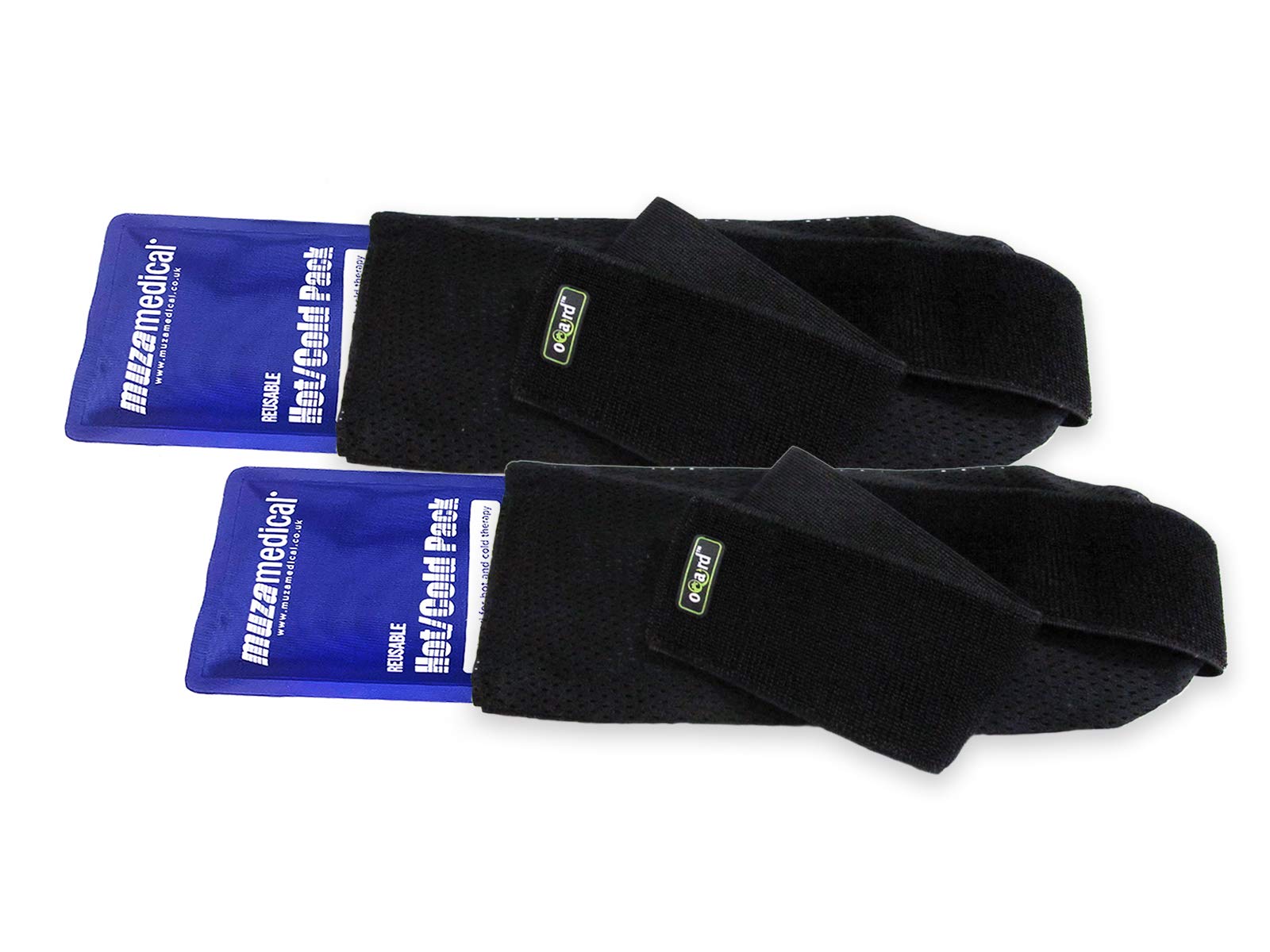 Oqard Premium Compress Wrap and Muzamedical Hot Cold Gel Pack - 2 Set