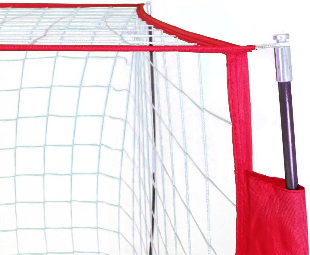 Sport Nets Portable Soccer Goal - Bow Frame Soccer Net with Carry Bag -Available is 4 Sizes 4' X 6' - 4' X 8' - 6' X 12-7 x 14 Feet : Sports & Outdoors