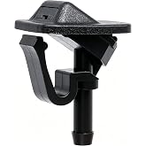HiSport Windshield Sprinkler Wiper Nozzle | Replace 55156728AB | Compatible with 2007-2012 Jeep Wrangler JK 2002-2006 Jeep TJ