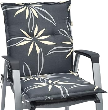 Beautissu Niedriglehner Auflage Fur Gartenstuhl Loft Nl Flower 100x50x6 Bequemes Sitzkissen Polsterauflage Uv Lichtecht Weitere Designs Amazon De Kuche Haushalt