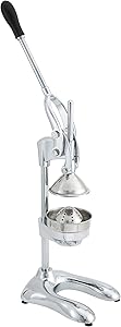 WINCO Heavy Duty Manual Juice Squeezer with Rubber Grip