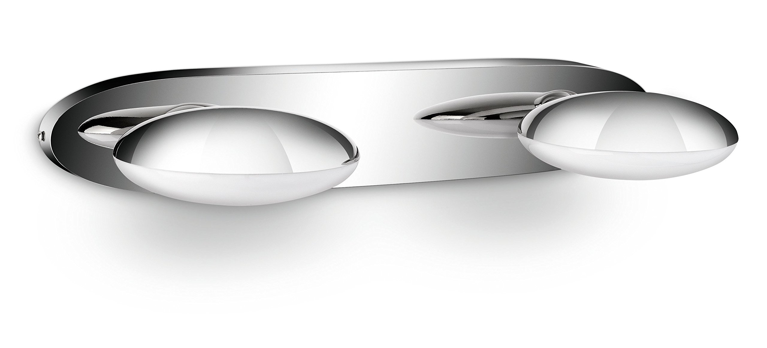 Philips myBathroom Hotstone Bathroom LED Wall Lamp, 4 x 2.5 W Integrated LED - Chrome