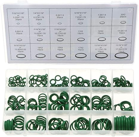 Amazon Co Jp 270ピース品揃えキット車a Cシステムエアコンoリングシールセットツール新しいリリースと人気 ホーム キッチン