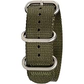 BERTUCCI&reg; Nylon Watch Band - 22mm - Defender Olive