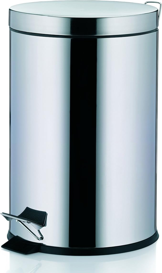 Kela 10926 Treteimer mit Verschlussdämpfung, Pedalbedienung, 20 L