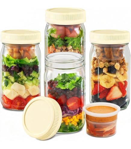 Bocal avec couvercle en bambou 1,1 L - Récipient de conservation universel Bocal avec couvercle en bambou 1,1 L - Récipient de conservation universel