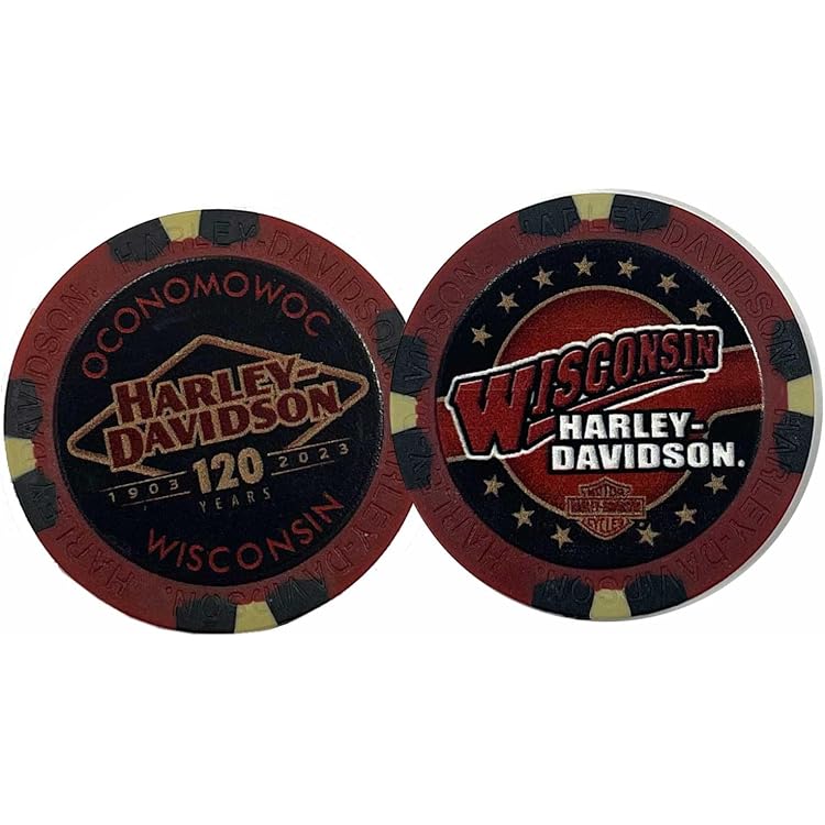 Harley Davidson® Ride the Next Chapter Metal Challenge Coin 1.75 in Bar & Shield