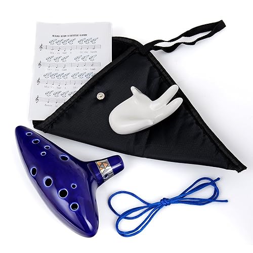 "OcarinaWind" Replica 12 Hole Ocarina From Legend of Zelda,Alto C