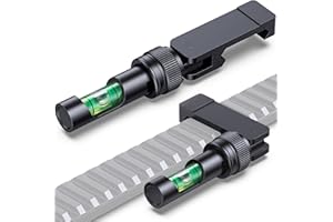 CVLIFE Scope Level Fold Away Scope Leveling Kit, Scope Bubble Level for Optic Scope, Low Profile Picatinny Anti-Cant Bubble L